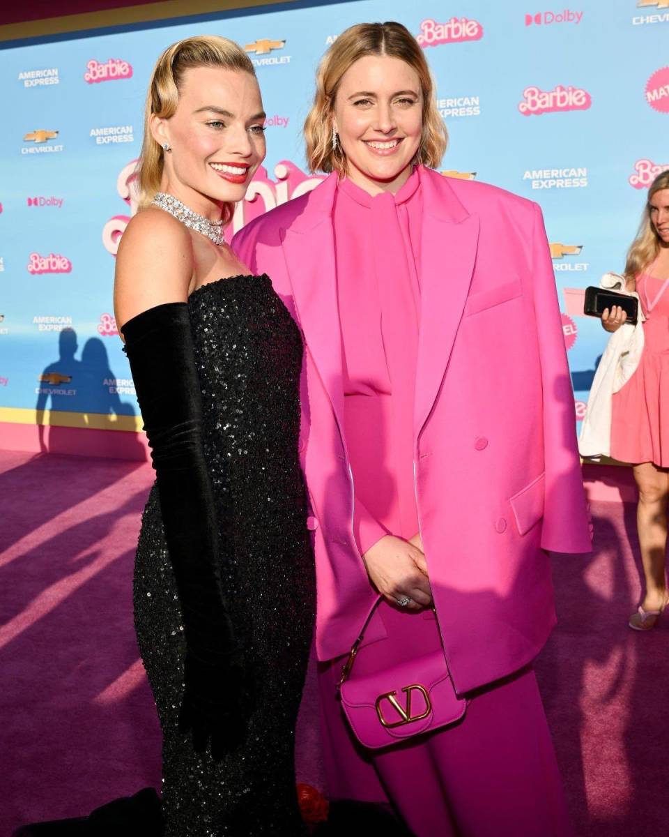 Margot Robbie y Greta Gerwig.