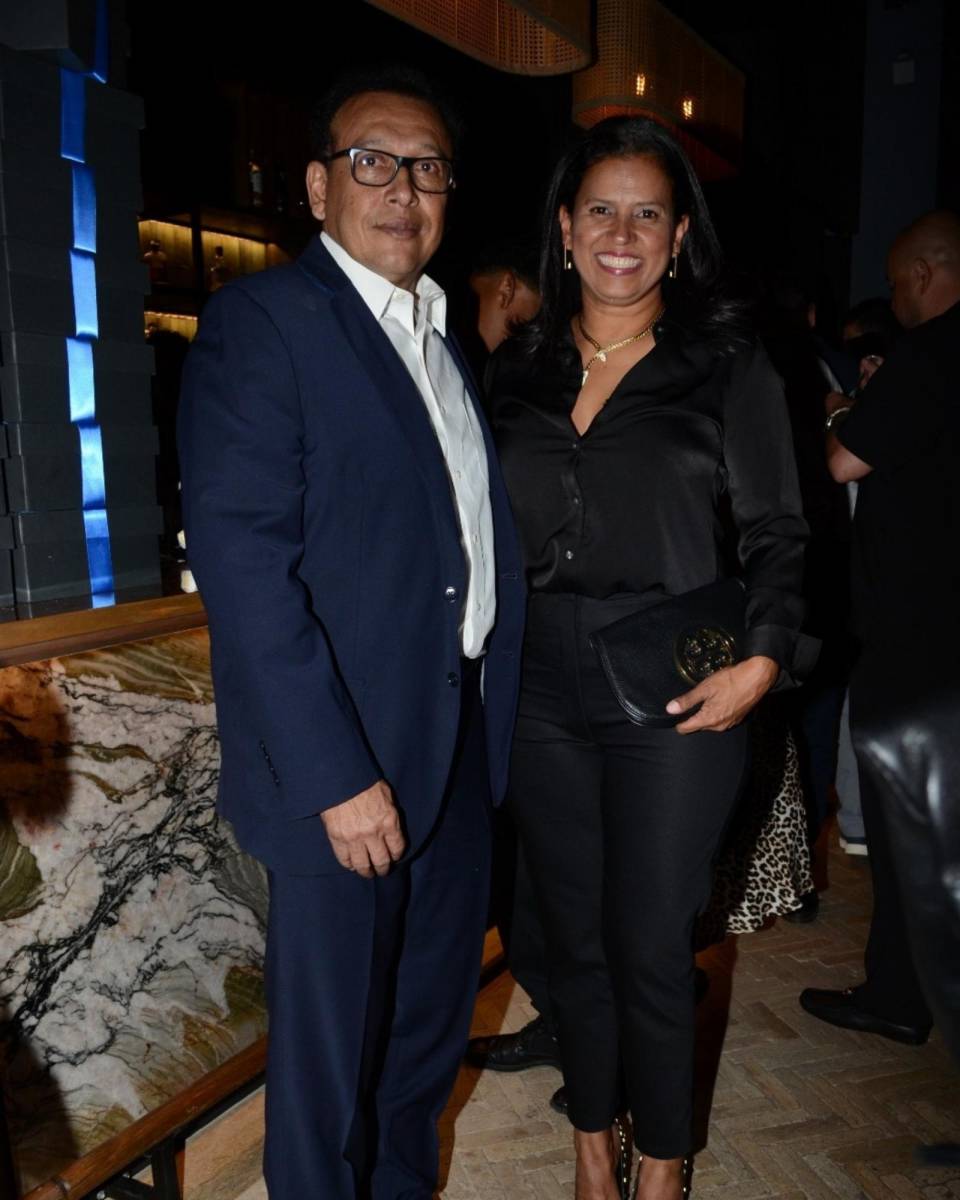 Rafael Cano y Astrid de Cano.