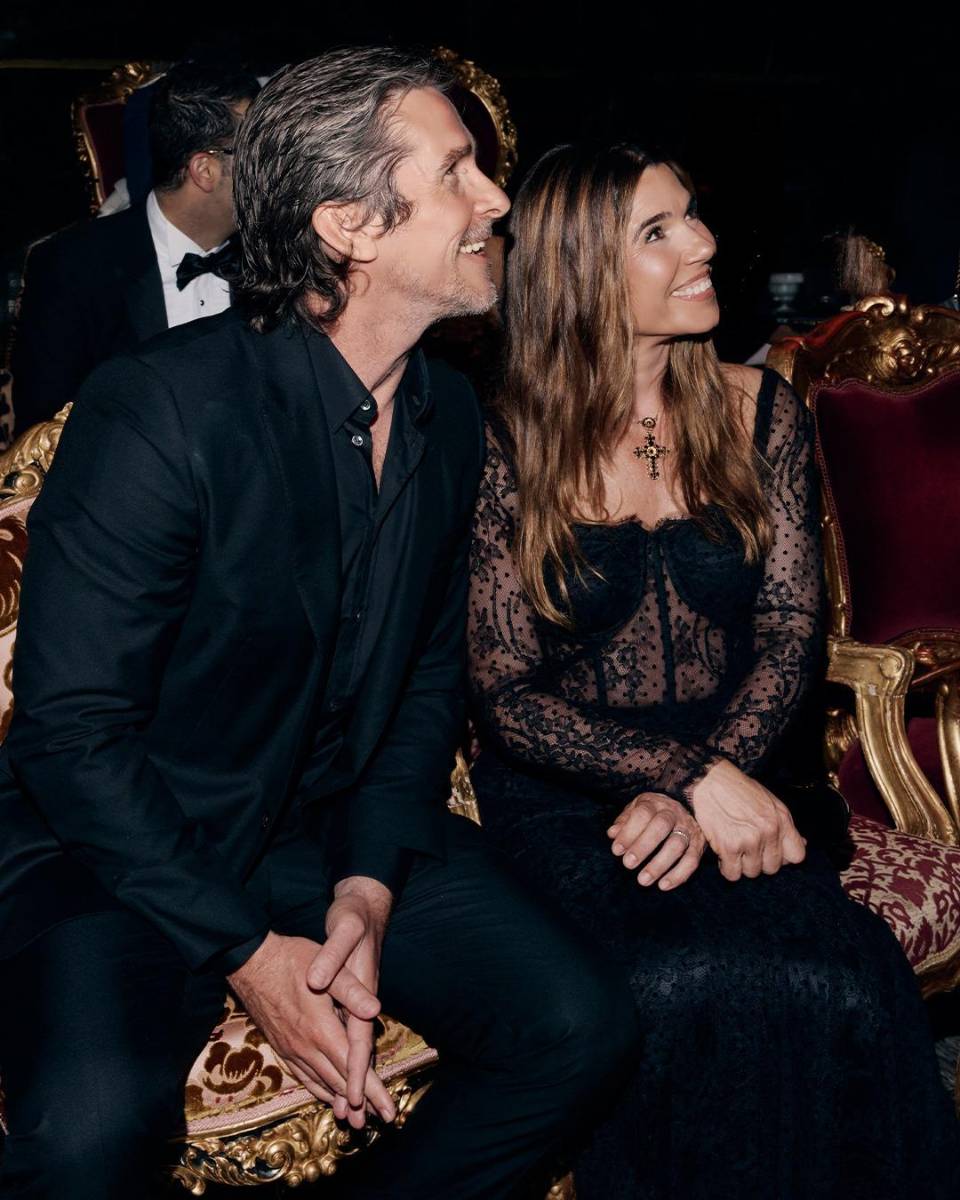 Christian Bale y Sibi Bale.