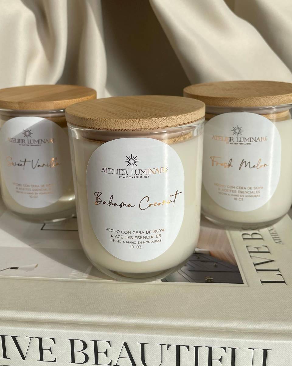 Así es la colección de velas de Atelier Luminare