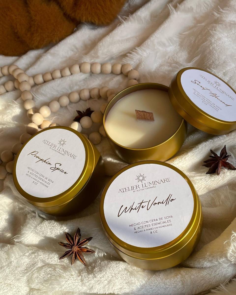 Así es la colección de velas de Atelier Luminare