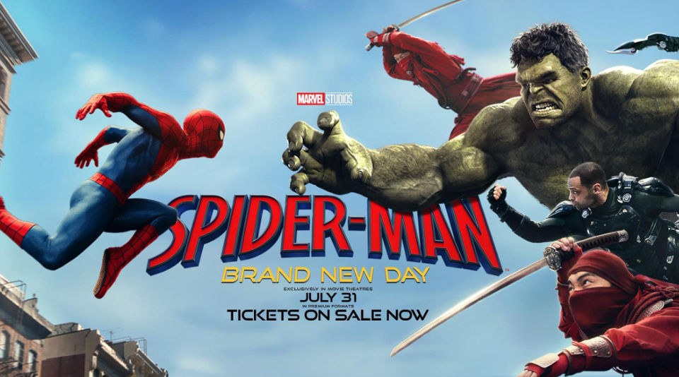  Spiderman: Brand New DayLa película se estrena el próximo 31 de julio. Cuatro años después de perder sus recuerdos de identidad, Peter Parker intenta reconstruir su vida adulta completamente solo en la ciudad de Nueva York.