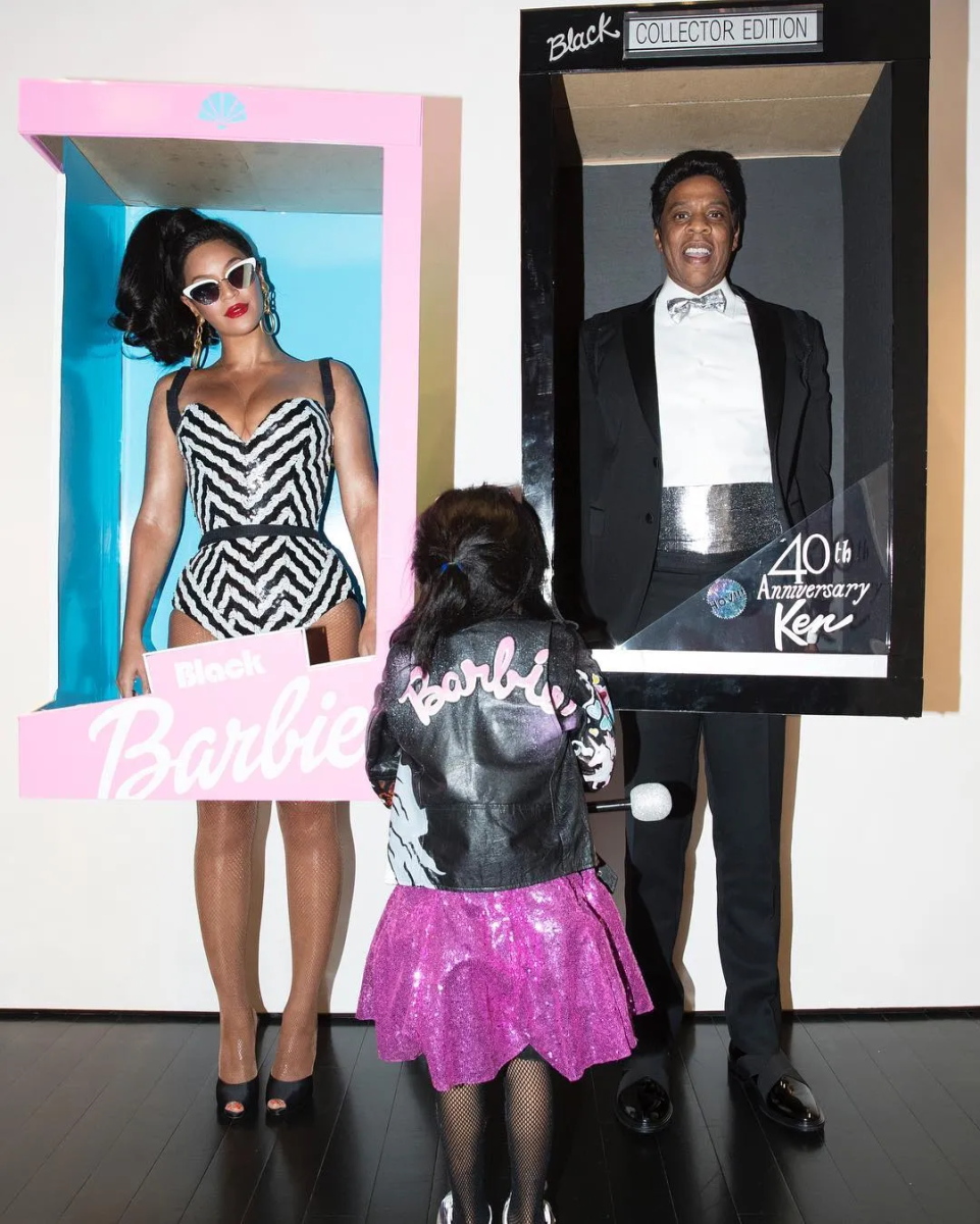 Beyoncé y Jay-Z como Barbie y Ken.