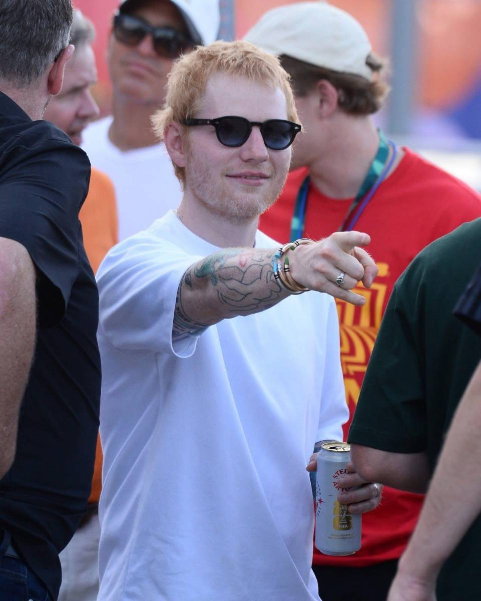 Ed Sheeran.