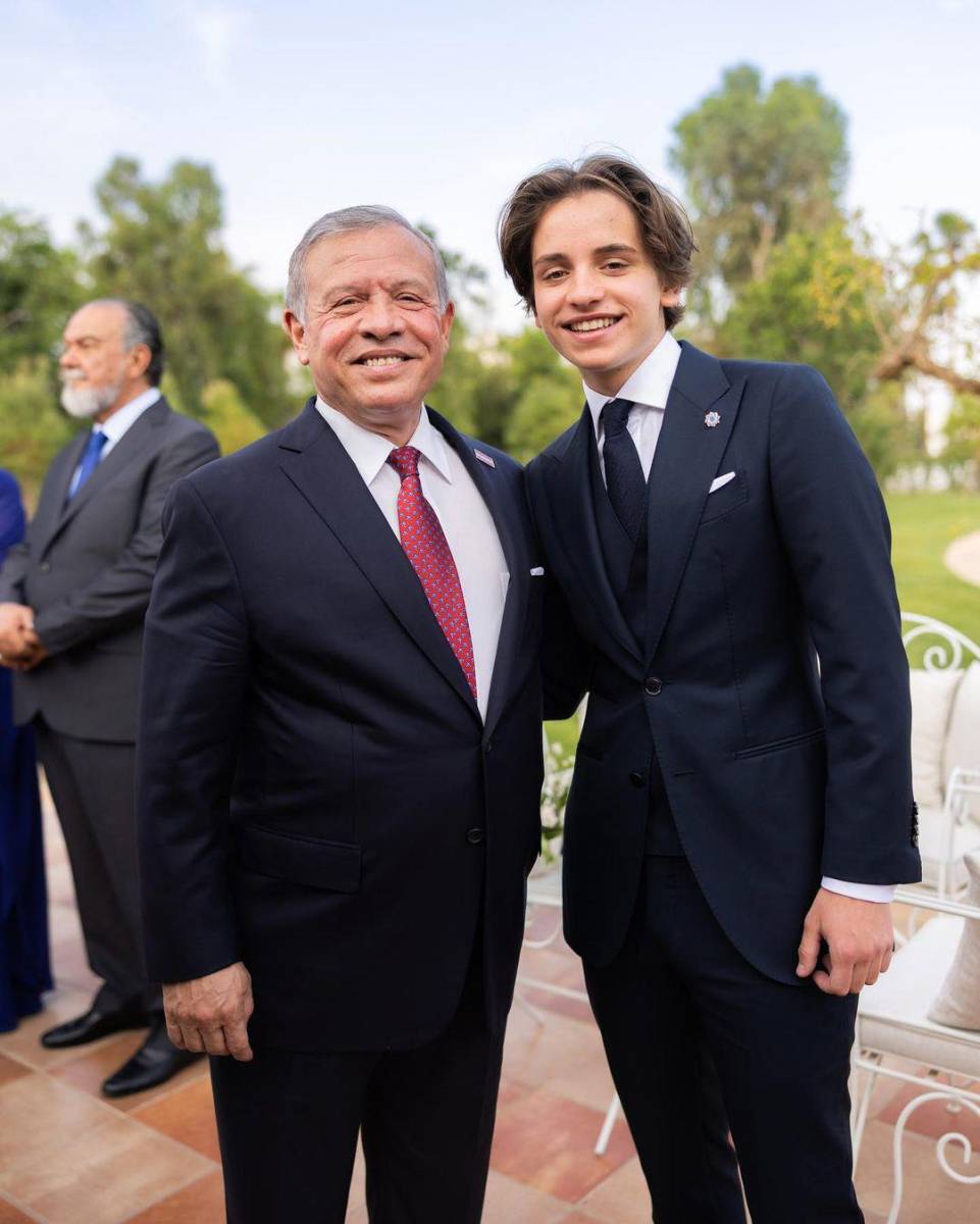 Banquete de bodas del príncipe Hussein de Jordania y Rajwa al-Saif