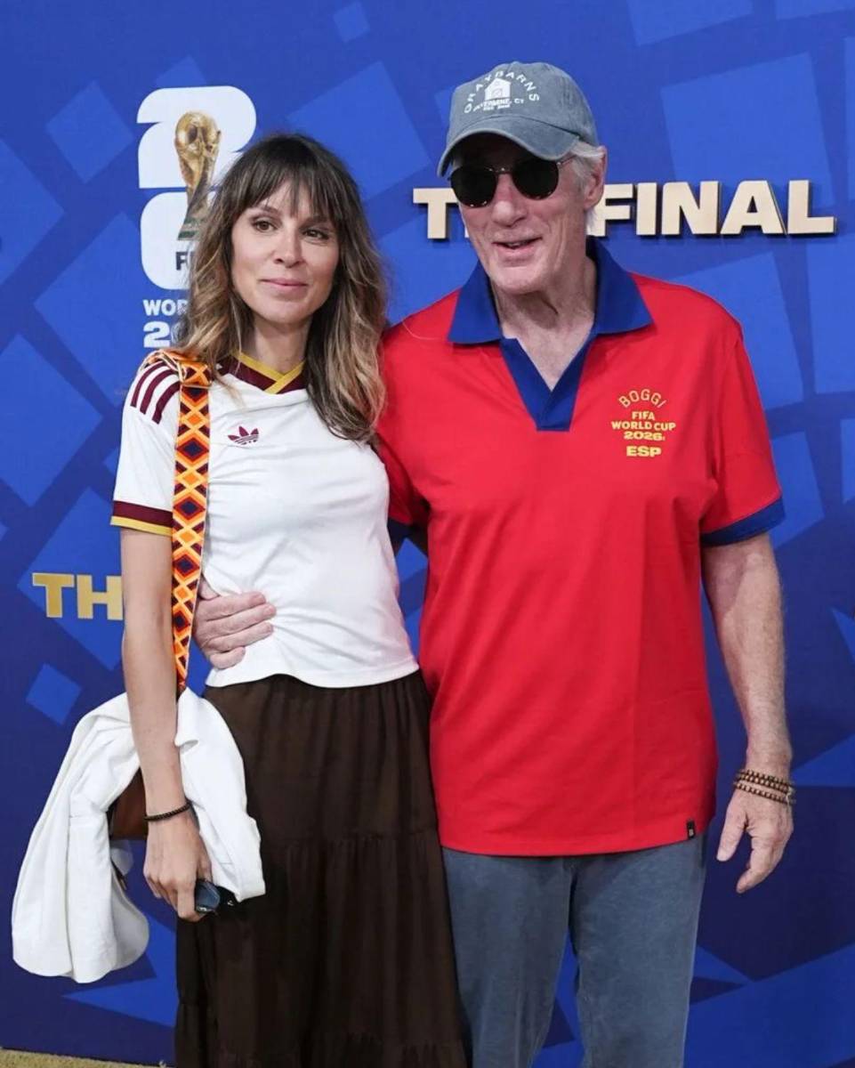Alejandra Gere y Richard Gere.