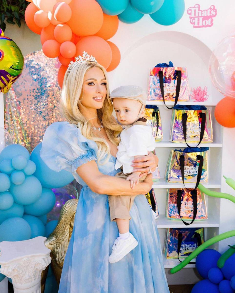 La fiesta de cumpleaños de Phoenix, el hijo de Paris Hilton