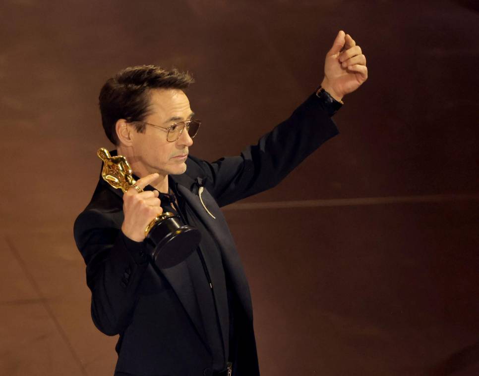 Robert Downey Jr. vive su mejor momento luego de arrasar en la temporada de premios con su rol en Oppenheimer