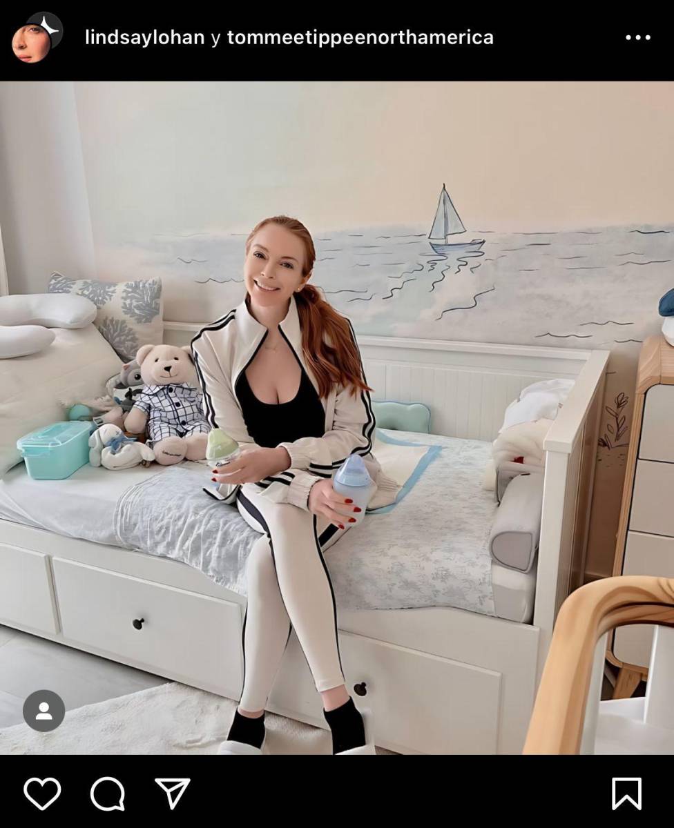 Lindsay Lohan compartió en Instagram lo significativo que es para ella pasar su primer Día de la Madre en casa después de meses de trabajo, una sensación que muchos padres primerizos pueden entender profundamente.