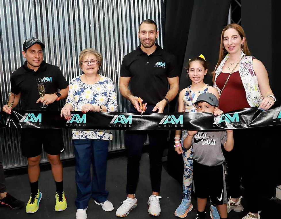 Jorge Larach, Ana de Larach, Miguel Larach, Monique Larach y Ana Larach