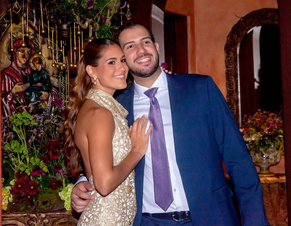 La boda civil de Carlos Simán y Marcela Andonie