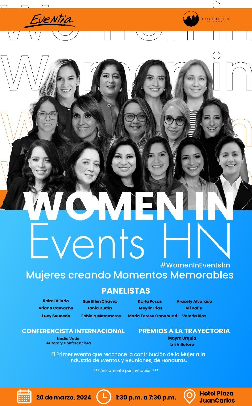 Te invitamos a Women in Events HN