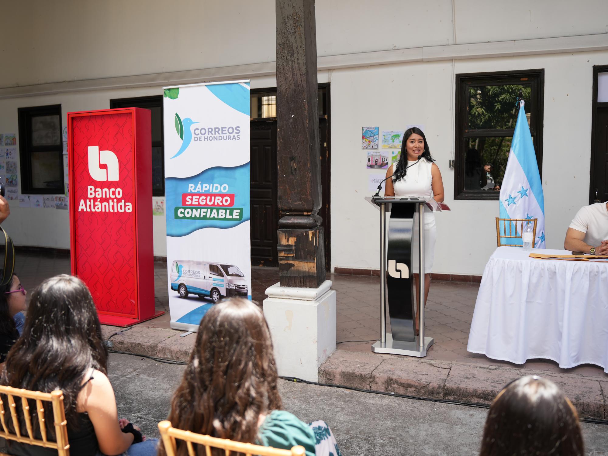 $!Correos de Honduras y Banco Atlántida realizan con éxito el primer concurso de dibujo infantil a nivel nacional