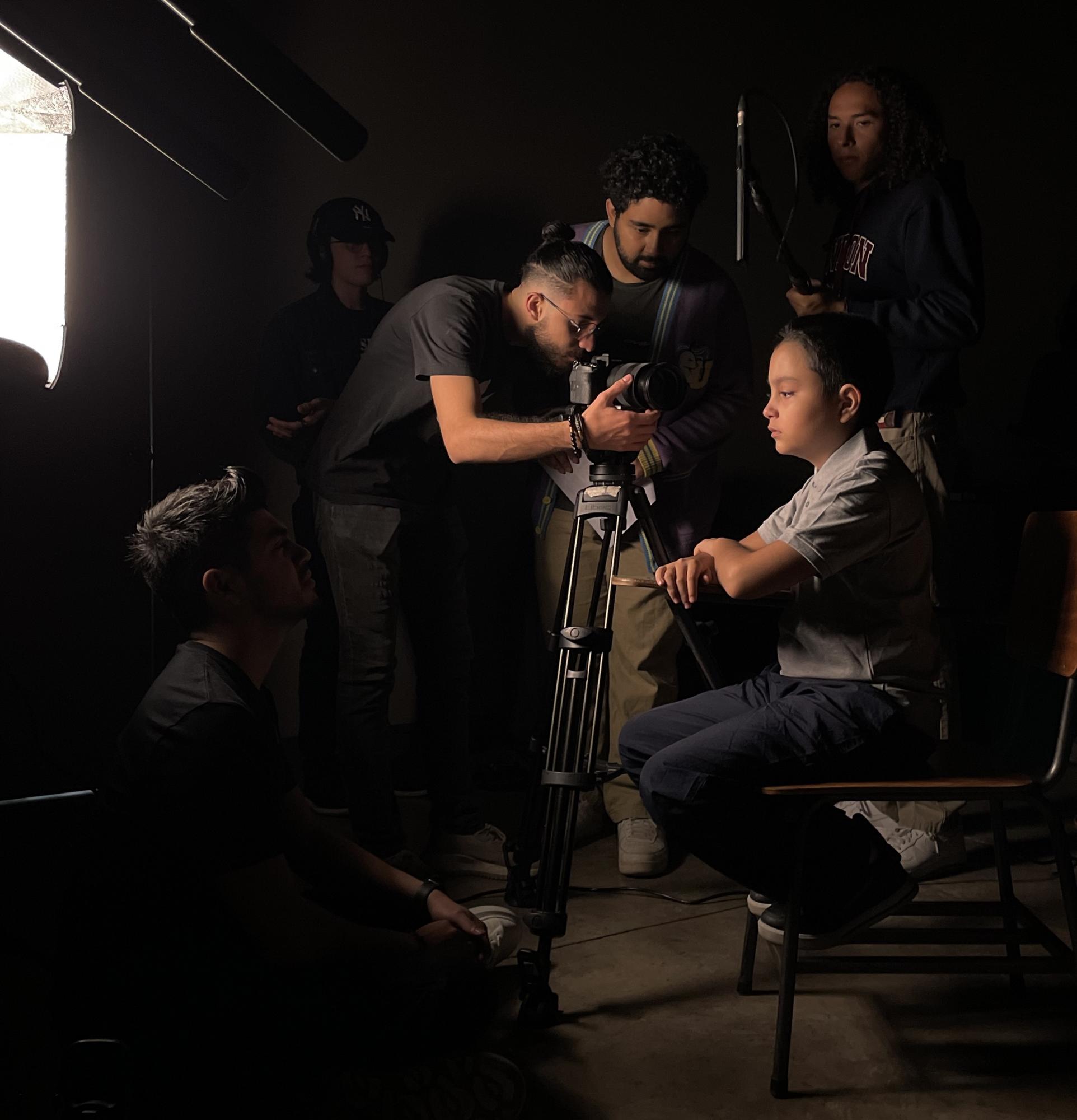 Detrás de cámara del cortometraje “El Monstruo de Mi Cuarto” $!Detrás de cámara del cortometraje “El Monstruo de Mi Cuarto”