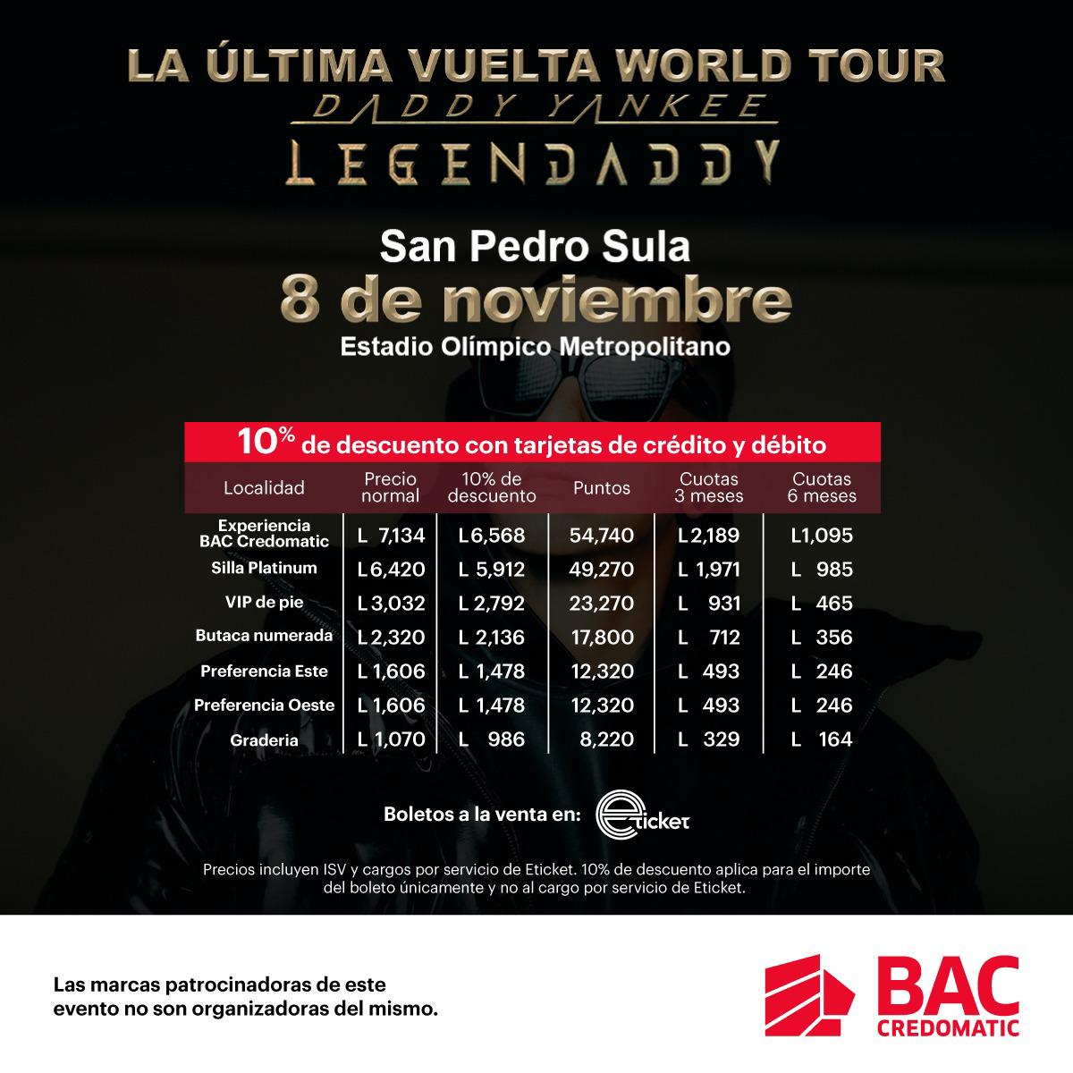 Todo lo que debes saber antes de asistir al concierto de Daddy Yankee $!Todo lo que debes saber antes de asistir al concierto de Daddy Yankee
