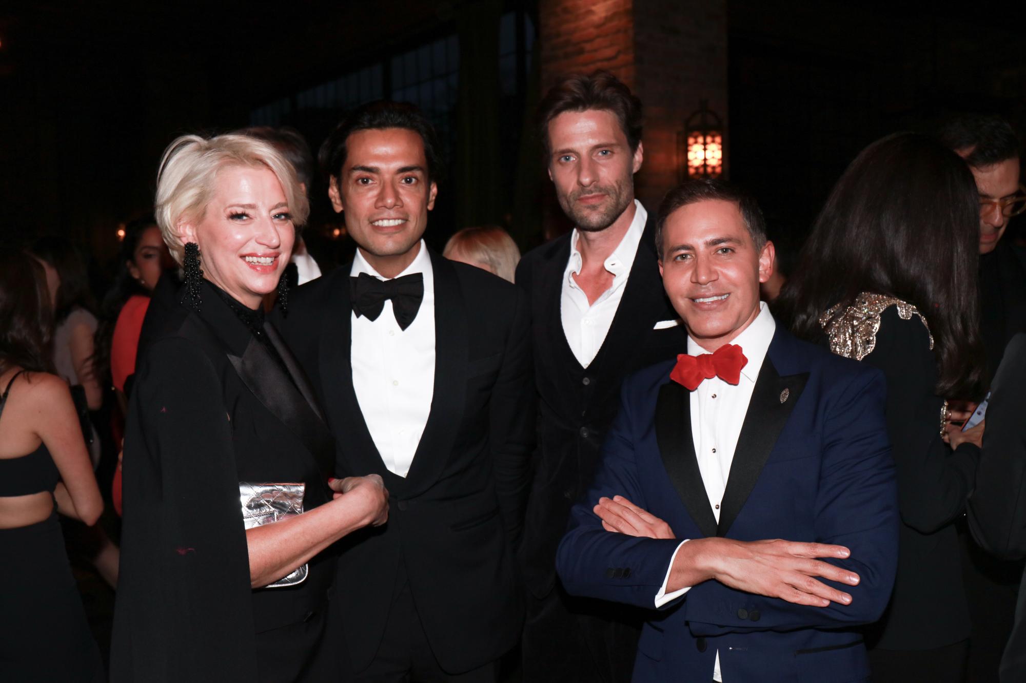 Dorinda Medley, Omar Hernández, Tommy Dunn y Gabriel Rivera-Barraza. $!Dorinda Medley, Omar Hernández, Tommy Dunn y Gabriel Rivera-Barraza.