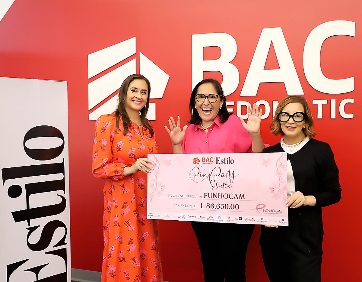 Valeria Ríos, Rosemonde Abedrabbo y Blanca Bendeck. $!Valeria Ríos, Rosemonde Abedrabbo y Blanca Bendeck.