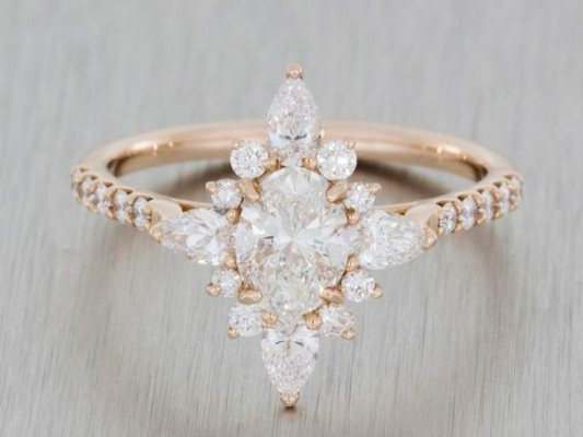 Anillo de compromiso Durham Rose $!Anillo de compromiso Durham Rose