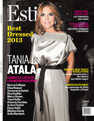 Best Dressed 2013. Tania Atala lidera la lista de las mejor vestidas. Le siguen Norma Callejas, Elisa Nasser, Annamaría Kafati, Rina Guillén, Mercy Bueso, Tyara Kafie, Antonia Corrales, Jo Ann Chahín, Elena Kafie, Melissa Garza, Sofía Bendeck