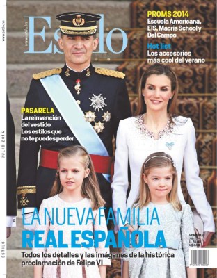 La nueva familia real españolaTodos los detalles y las imágenes de la histórica proclamación de Felipe VI