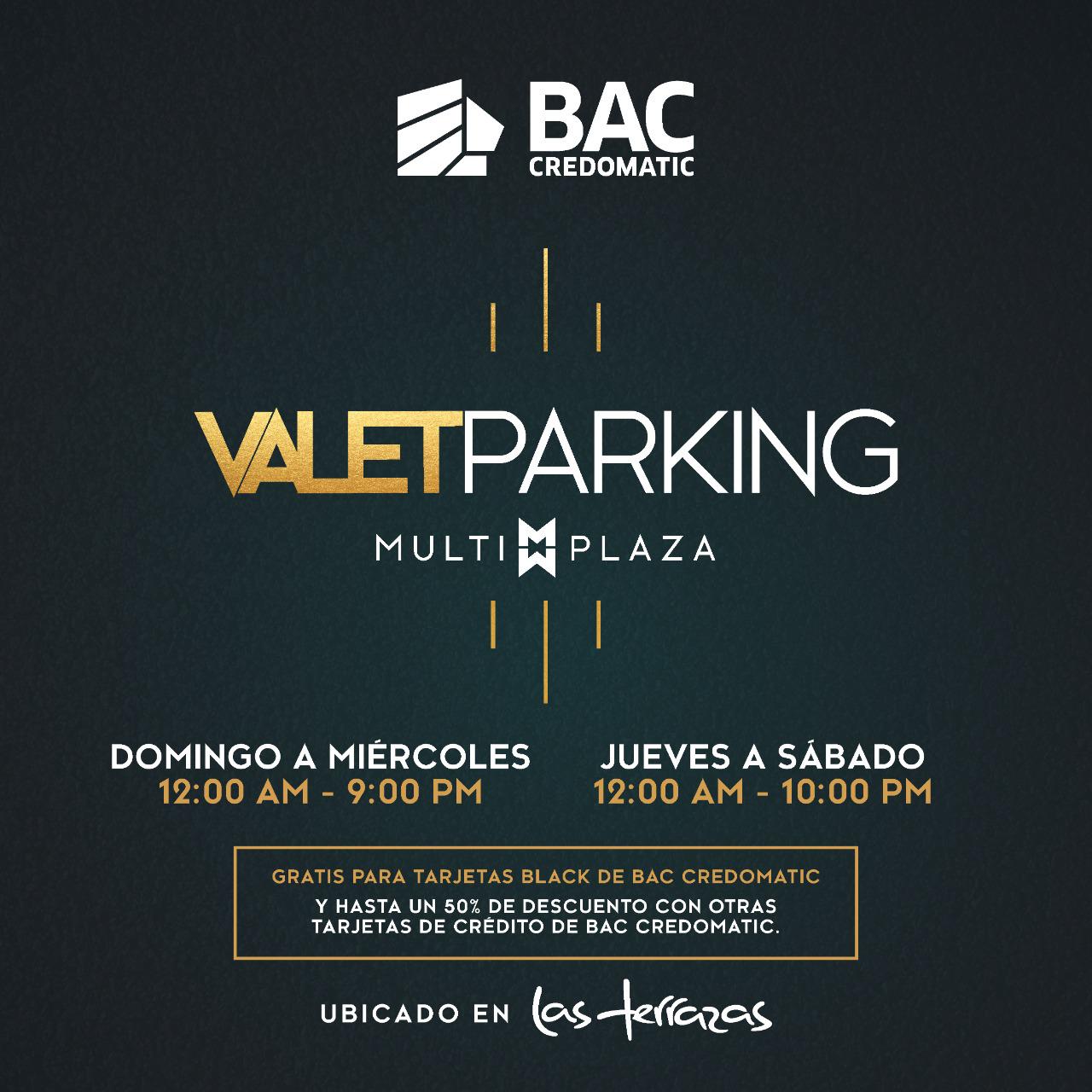 $!Multiplaza y BAC Credomatic presentan novedoso servicio de Valet Parking
